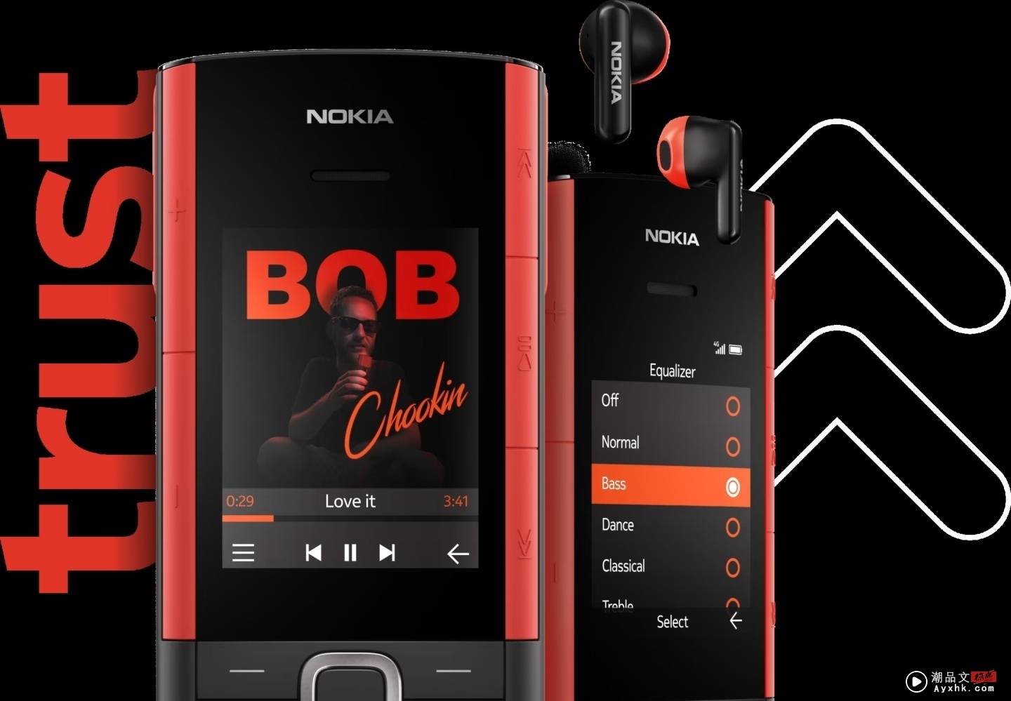 Nokia 复刻版手机真的在台上市！Nokia 5710 XA 音乐功能机，本体可塞一副无线耳机 数码科技 图2张